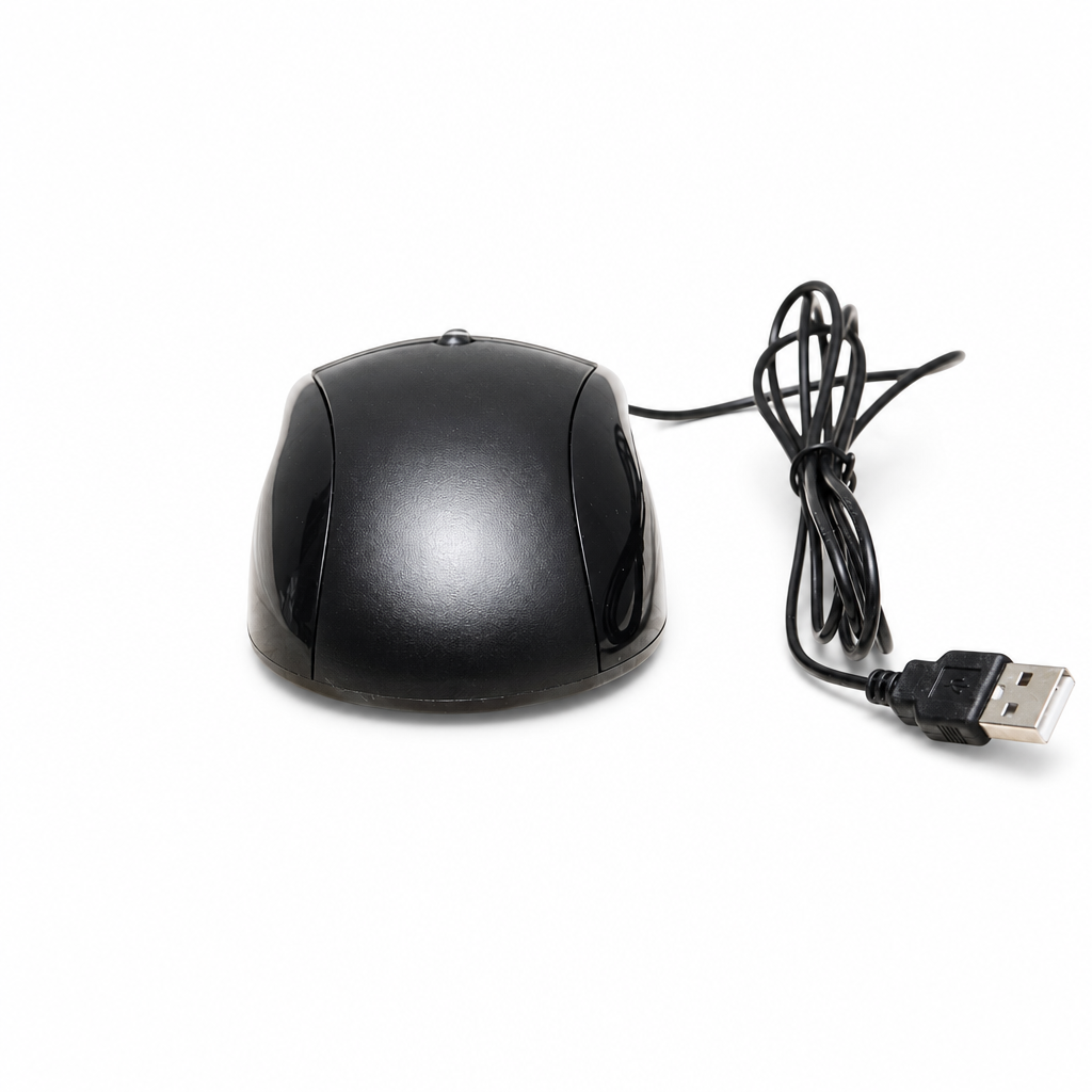 MOUSE S/ LOGOTIPO OPTICO 3D USB COM FIO M365 OEM