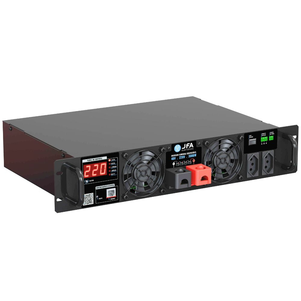 INVERSOR SENOIDAL RACK 3000W 48V 220V JFA