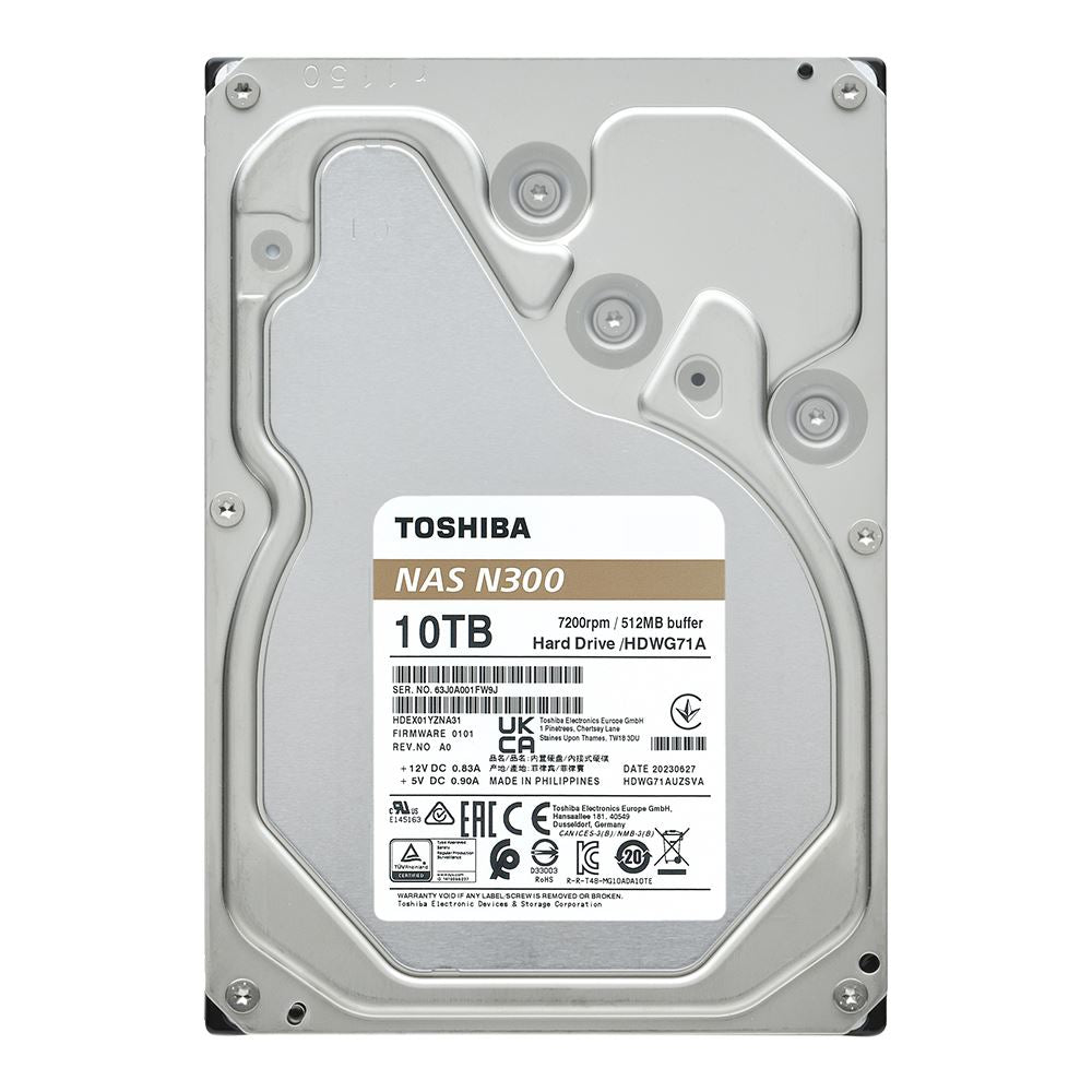 UNIDADE DE DISCO RIGIDO 10TB HDWG71AXZSTA TOSHIBA