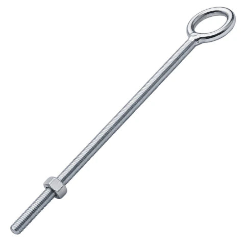 PARAFUSO LONGO OLHAL PLO 300MM COM PORCA TTN