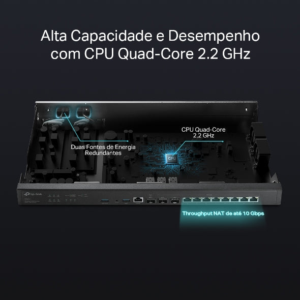 ROTEADOR VPN 1X10G SFP+ ER8411 (UN) TP