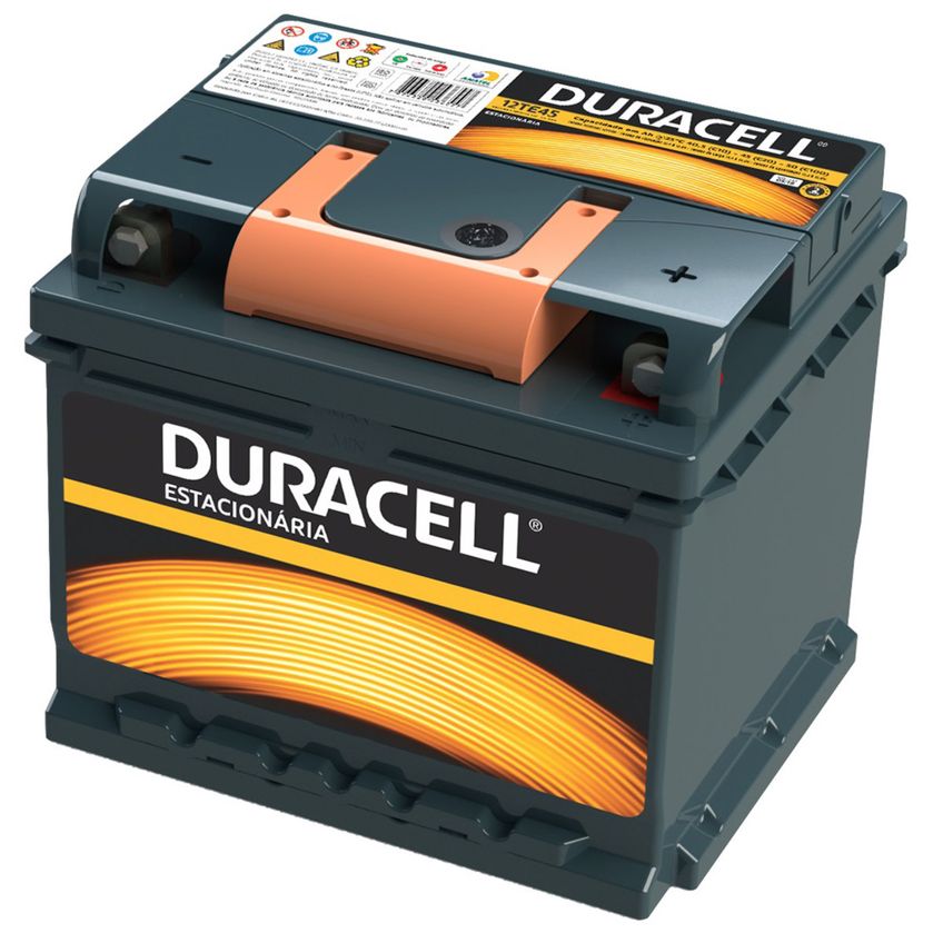 BATERIA ESTACIONÁRIA DURACELL 12V 50AH (12TE45)