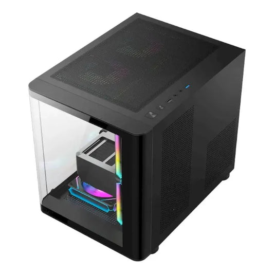 GABINETE CURVO BLACK DXGA250BK DUEX