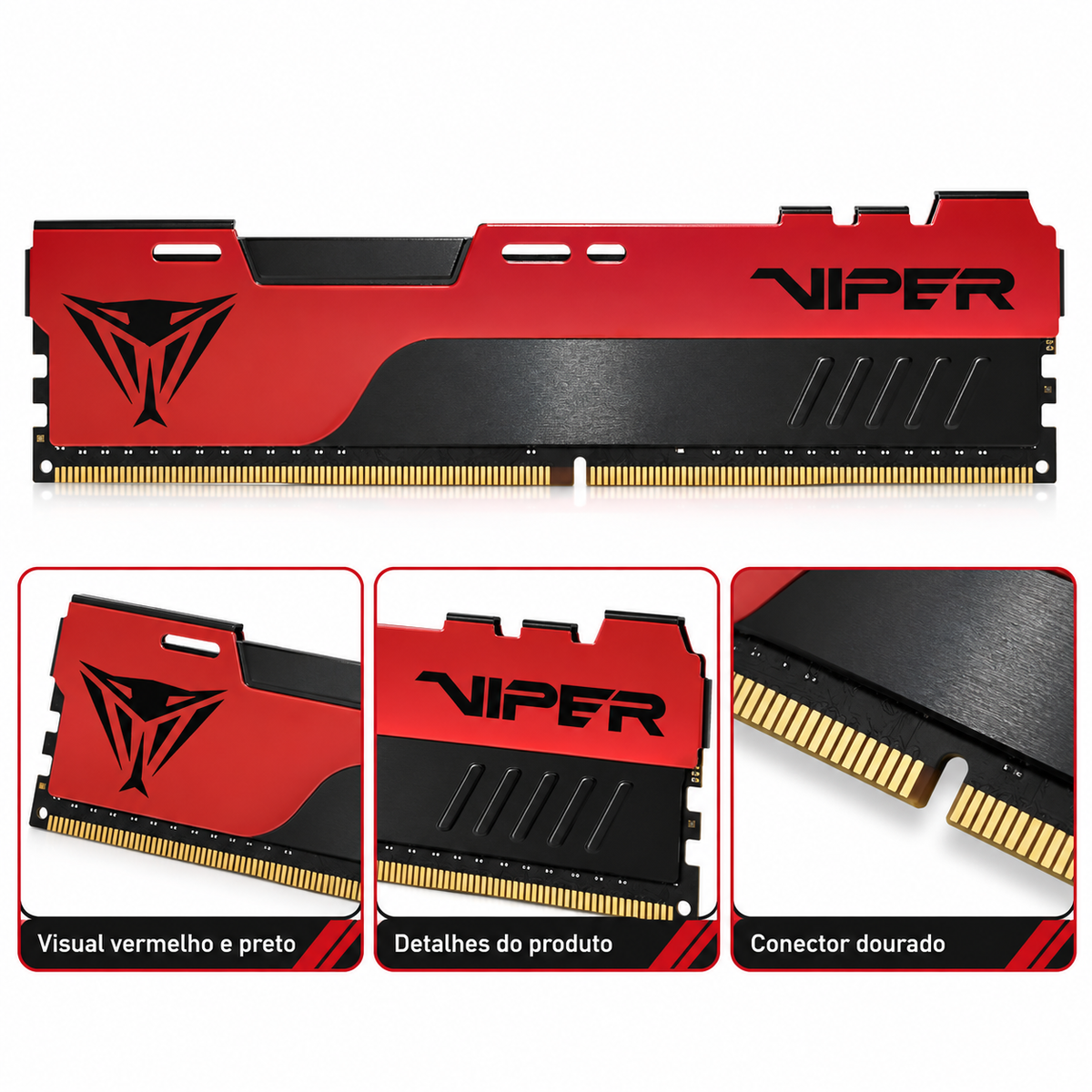 MEMORIA GAMER 16GB 3200 DDR4 VIPER ELITE 2 PATRIOT