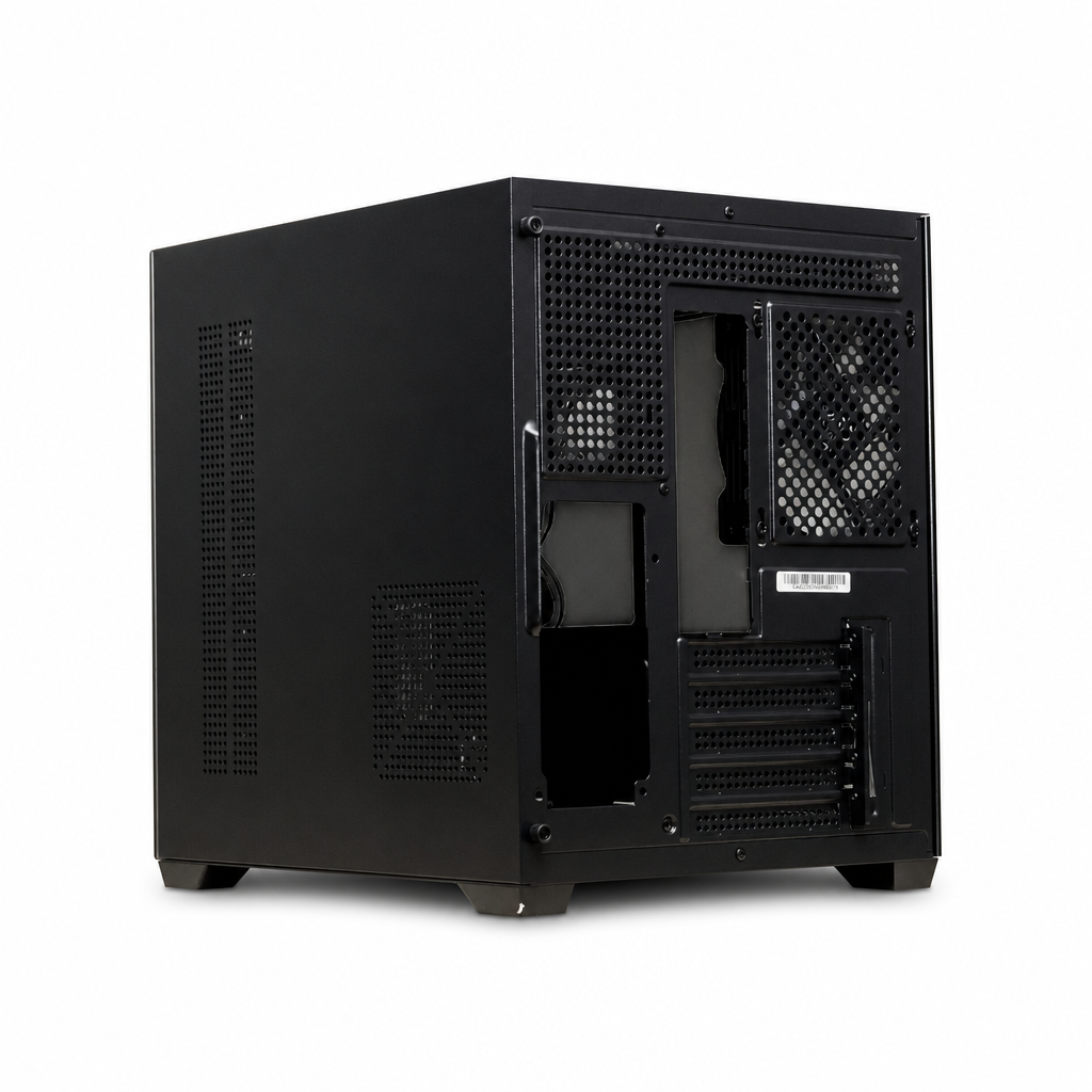 GABINETE DXGA275BK C/ LOGO 3 FANS RGB DUEX