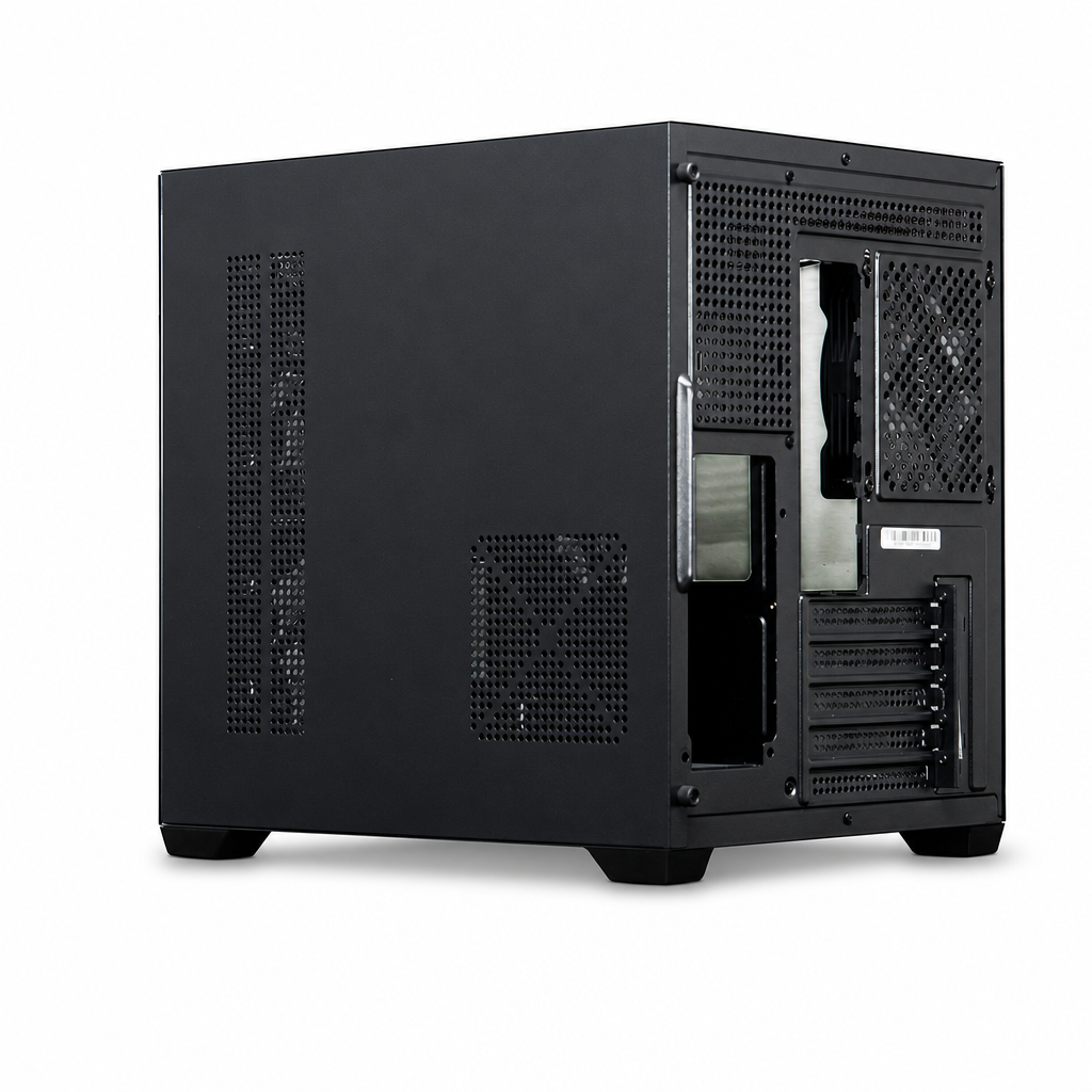 GABINETE DXGA275BK C/ LOGO 3 FANS RGB DUEX
