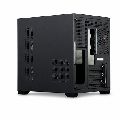 GABINETE DXGA275BK C/ LOGO 3 FANS RGB DUEX