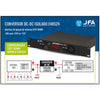 CONVERSOR DC DC ISOLADO E48V/S24V OU 12V/10A -TCW