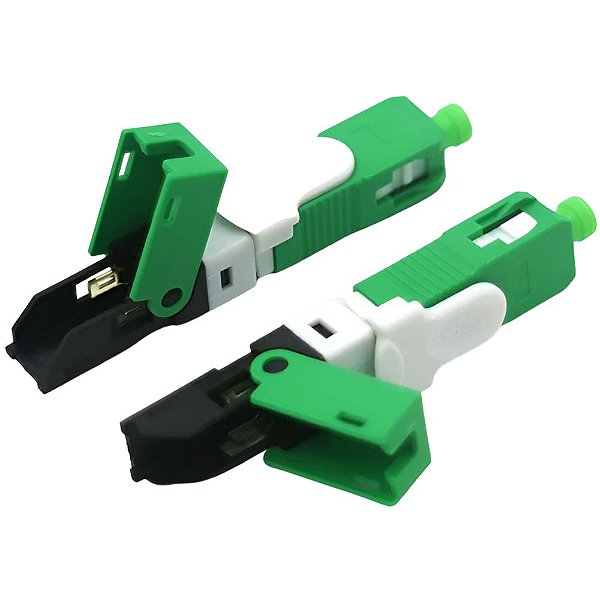 CONECTOR OPTICO CLICK SC APC - CABLIX