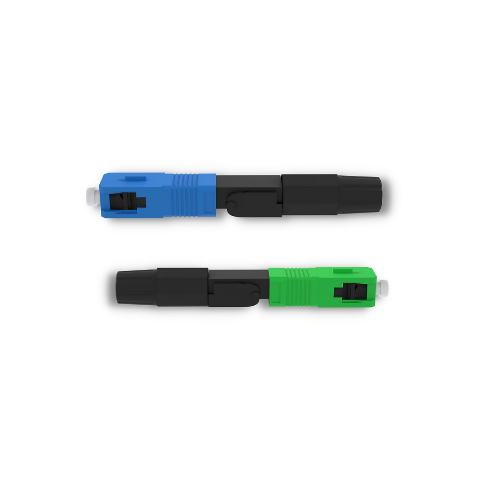 CONECTOR OPTICO ONE CLICK DUPLO CERAMICA SC/APC DW