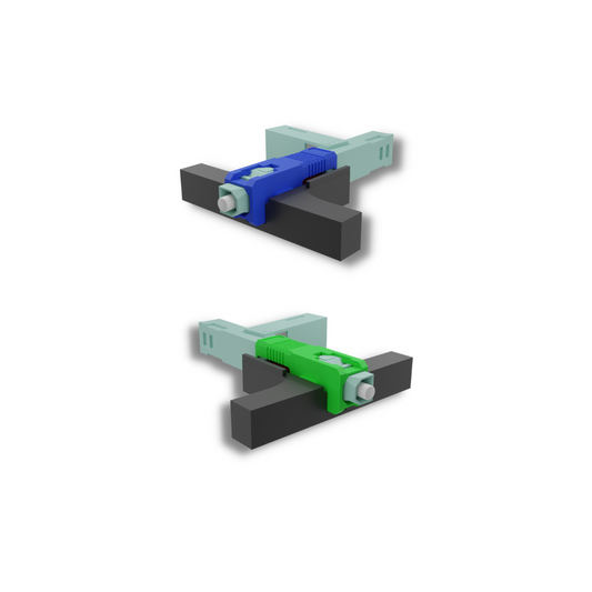 CONECTOR OPTICO T-ROSCA CERAMICA DUPLO SC/APC DW