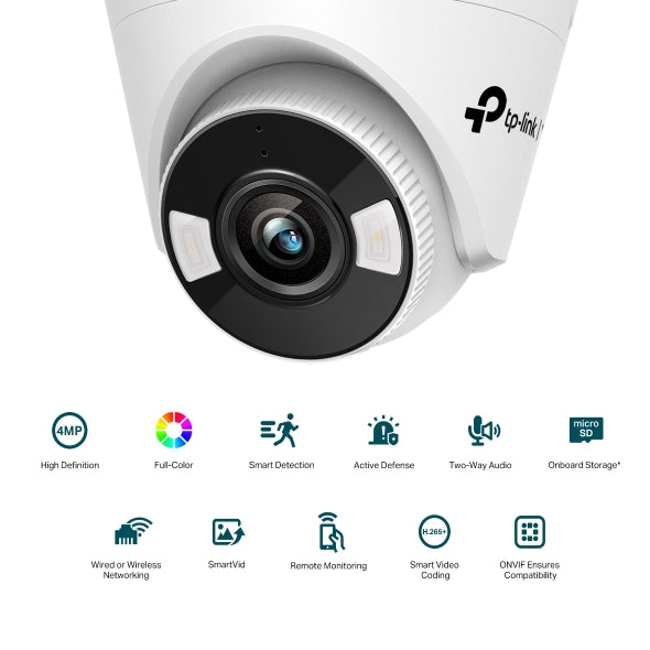 CAMERA 4MP FULL-COLOR WIFI VIGI C440-W (4MM) TP