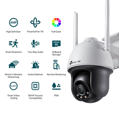 CAMERA 4MP EXTERNA FC WIFI VIGI C540-W (4MM) TP