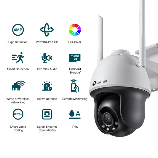 CAMERA 4MP EXTERNA FC WIFI VIGI C540-W (4MM) TP