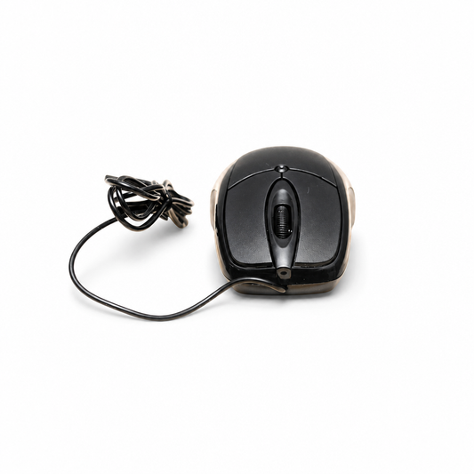 MOUSE S/ LOGOTIPO OPTICO 3D USB COM FIO M365 OEM