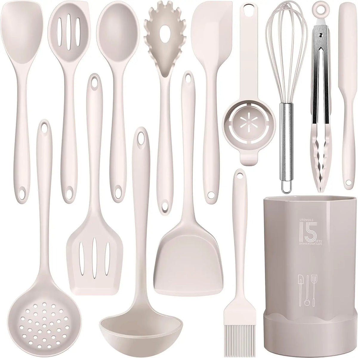 CONJ. UTENSILIOS COZINHA SILICONE 12PC UNION FENDI