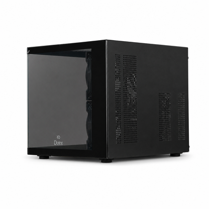 GABINETE DXGA325BK C/ LOGO 3 FANS ARGB DUEX
