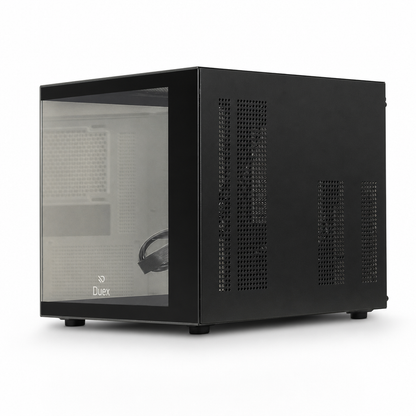 GABINETE GAMER DXGA325BK C/ LOGO DUEX