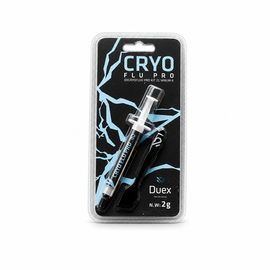 PASTA TERMICA DXCRYOFLUX PRO KIT 2G 14W/M-K DUEX