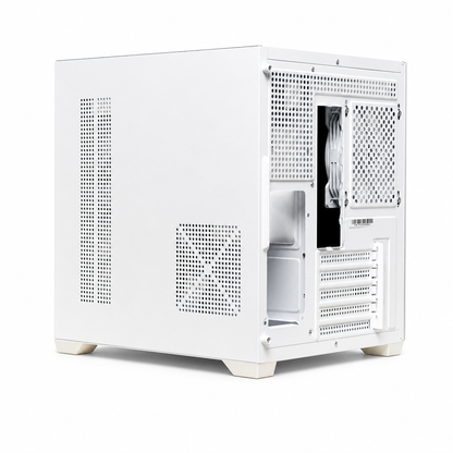 GABINETE DXGA275WH C/ LOGO 3 FANS RGB DUEX