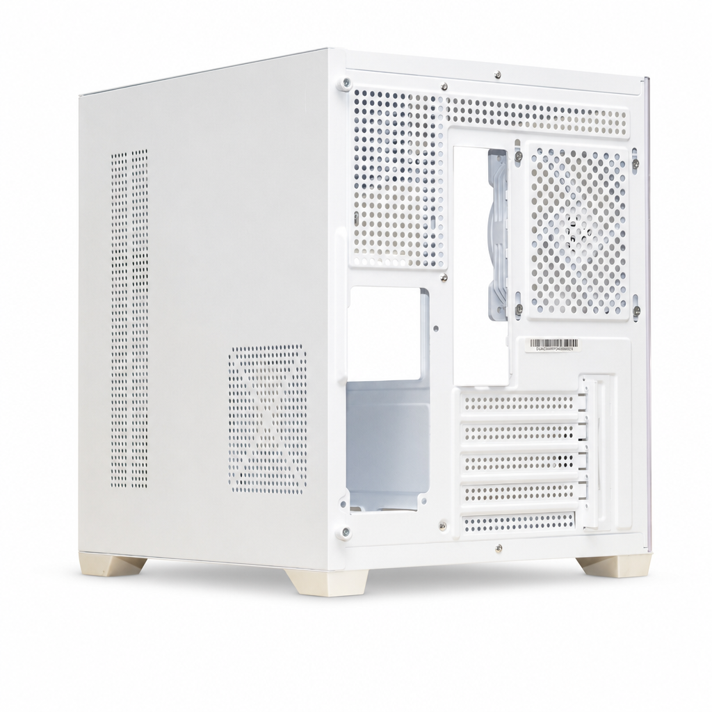 GABINETE DXGA275WH C/ LOGO 3 FANS RGB DUEX