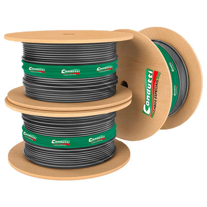 CABO LAN F-UTP CAT5E 4P BLIND BB1000M PT- CONDUTTI