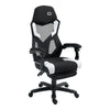 CADEIRA GAMER DUEX DX9960BKW PRETA C/ DET. BRANCO