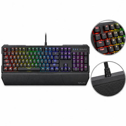TECLADO BOTAO AZUL GKGS0114T1RG1BSL0GXLG STEALTH01