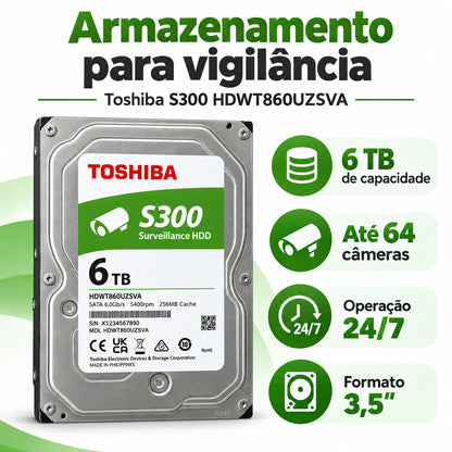 HDD HDWT860UZSVA TOSHIBA