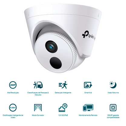 CAMERA TURRET 4MP IR VIGI C440I(2.8MM) TP