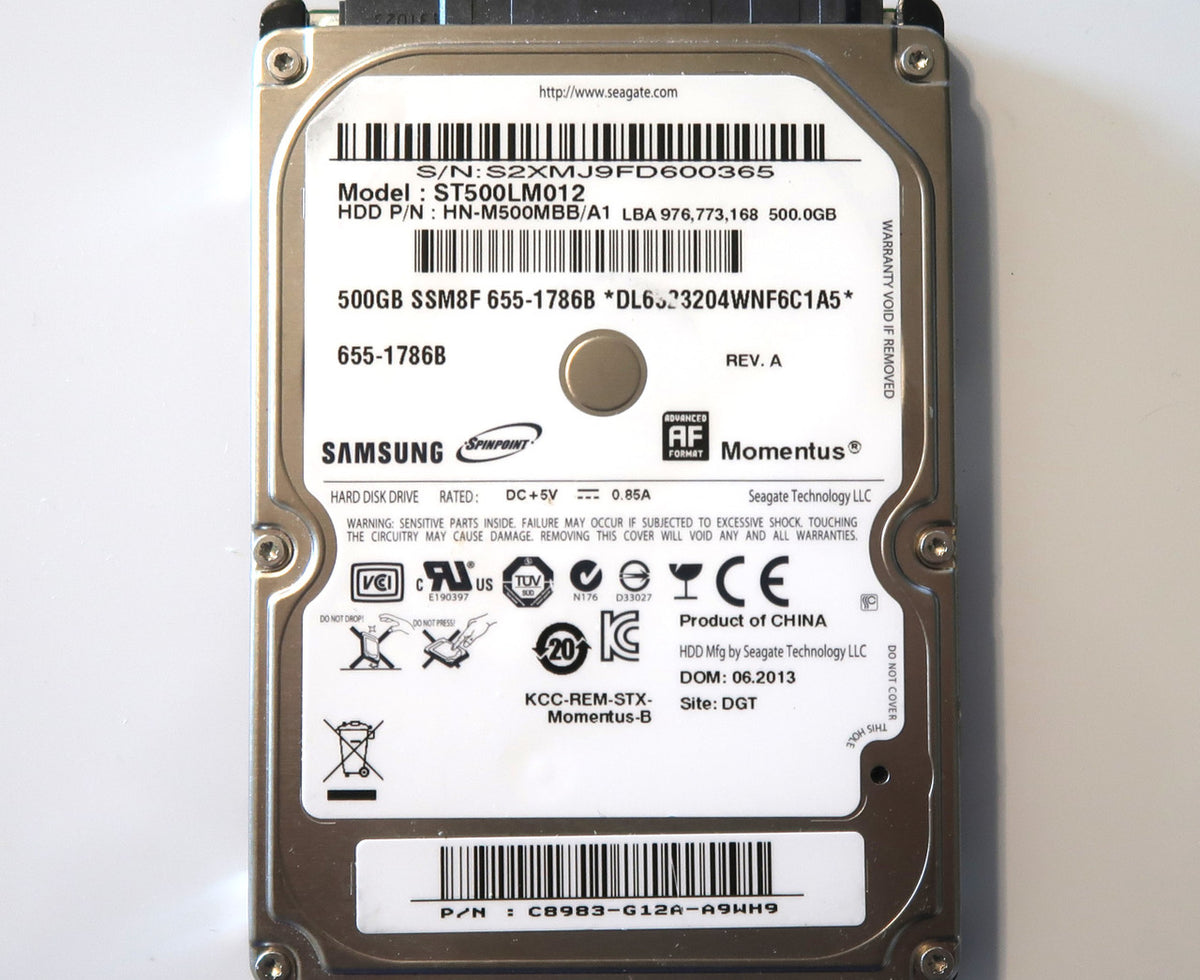 HD 500GB 2.5 ST500LM012 SEAGATE
