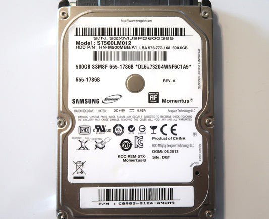 HD 500GB 2.5 ST500LM012 SEAGATE
