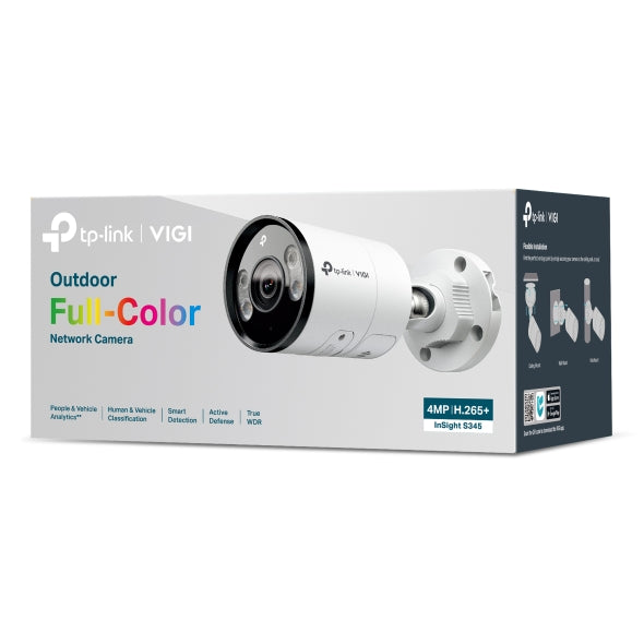 CAMERA BULLET 4MP FULLCOLOR INSIGHT S345(2.8MM) TP