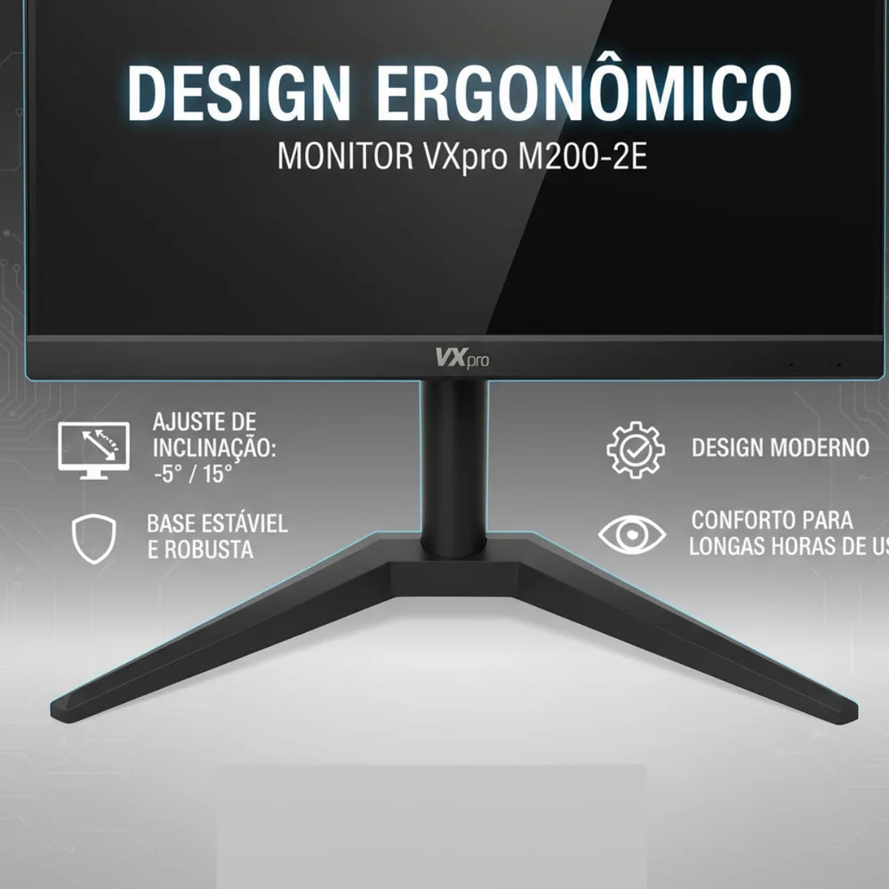 MONITOR 20'' LED VGA+HDMI M200-2E 75HZ VXPRO