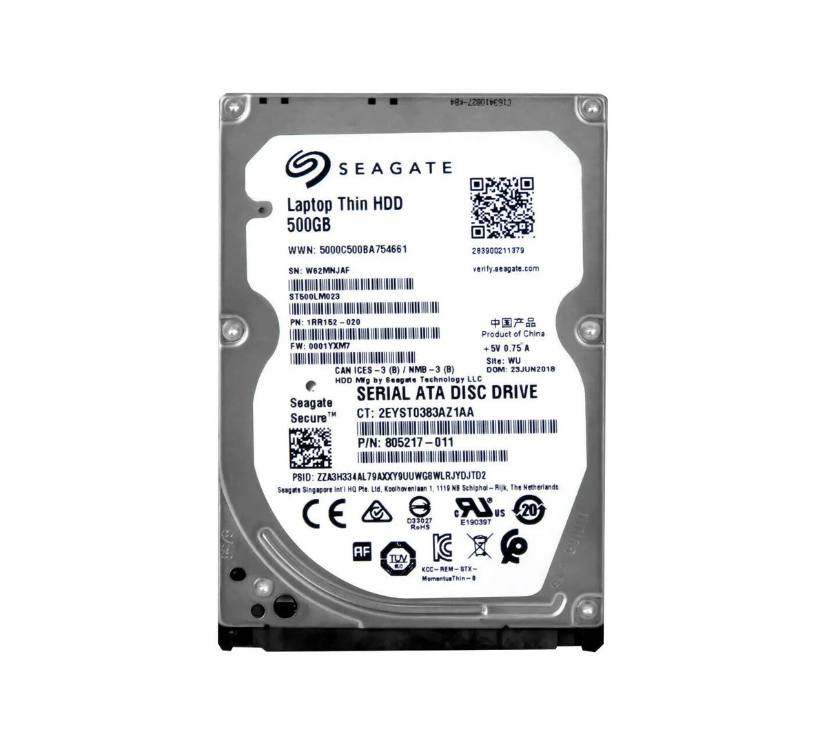 HD 500GB CACHE 2.5 ST500LM023 SEAGATE