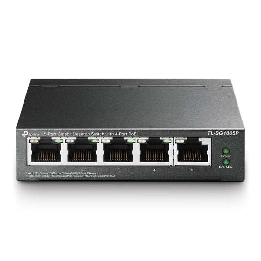 SWITCH 5P GIGA 4POE+ SG1005P TP