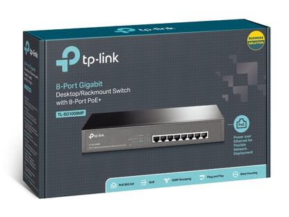 SWITCH 8P GIGA POE+ SG1008MP TP