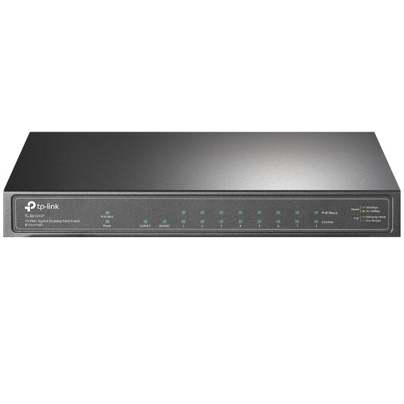 SWITCH 10P GIGA 8POE+ SG1210P TP