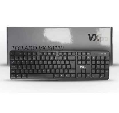 TECLADO C/ FIO VXKB110 VXPRO