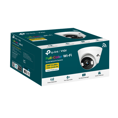 CAMERA 4MP FULL-COLOR WIFI VIGI C440-W (4MM) TP