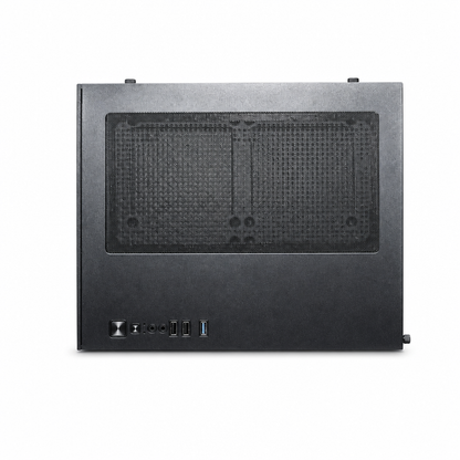 GABINETE DXGA275BK C/ LOGO 3 FANS RGB DUEX