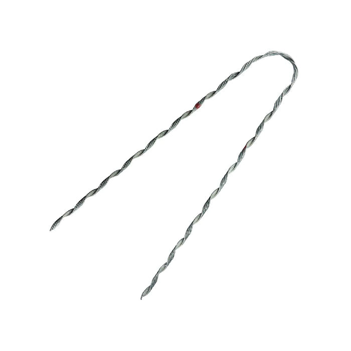 ALÇA CORDOALHA 4,8MM 3/16 VERMELHO 3V 450MM LD