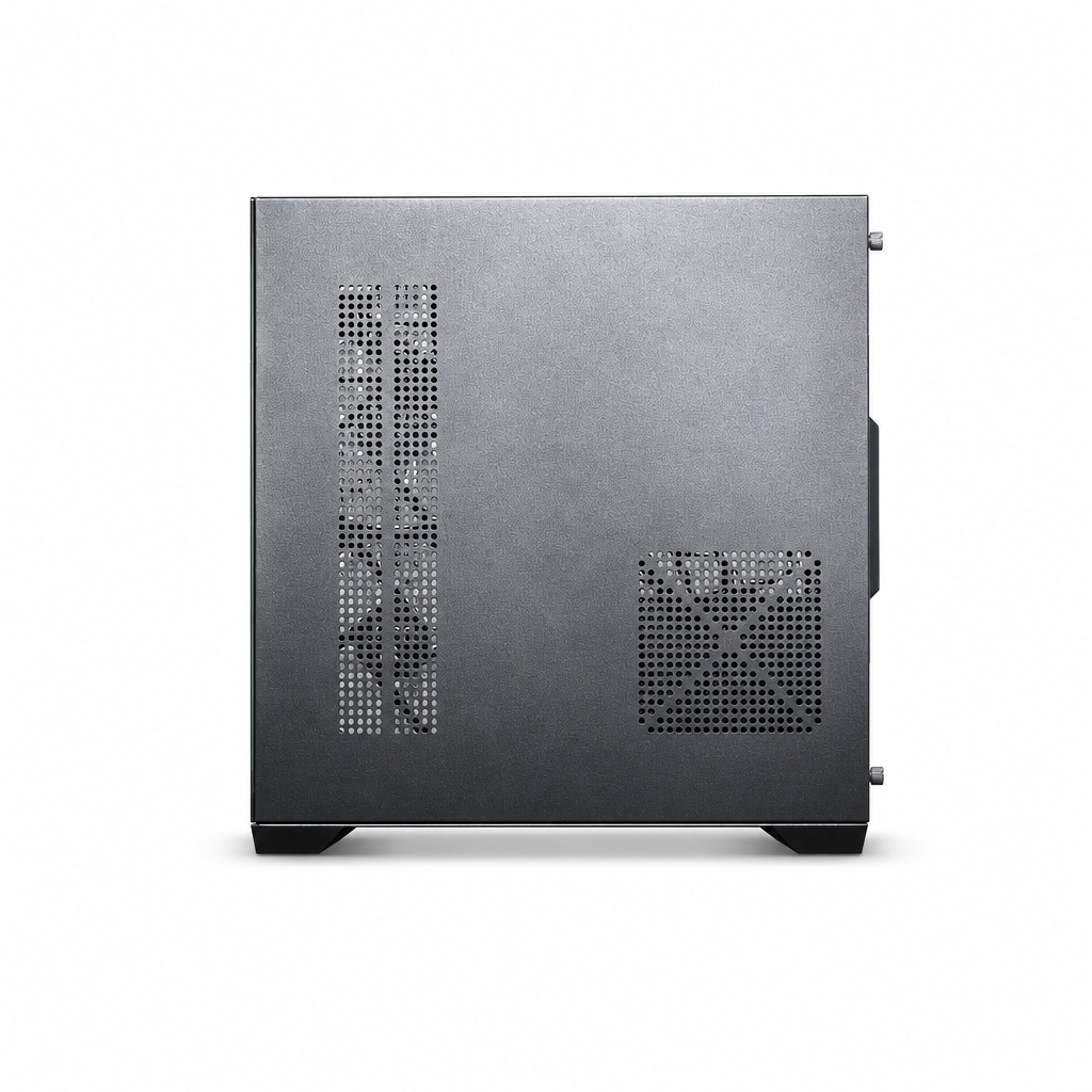 GABINETE DXGA275BK C/ LOGO 3 FANS RGB DUEX