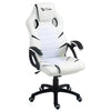 CADEIRA GAMER DX9002 BRANCO C/ DET. EM PRETO DUEX