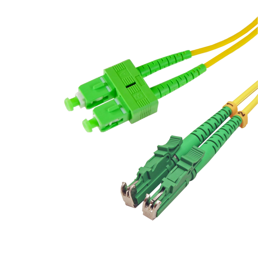 CORDAO DX SM 2MM AZ E2000/APC-SC/APC 2,5M-FIBERSUL