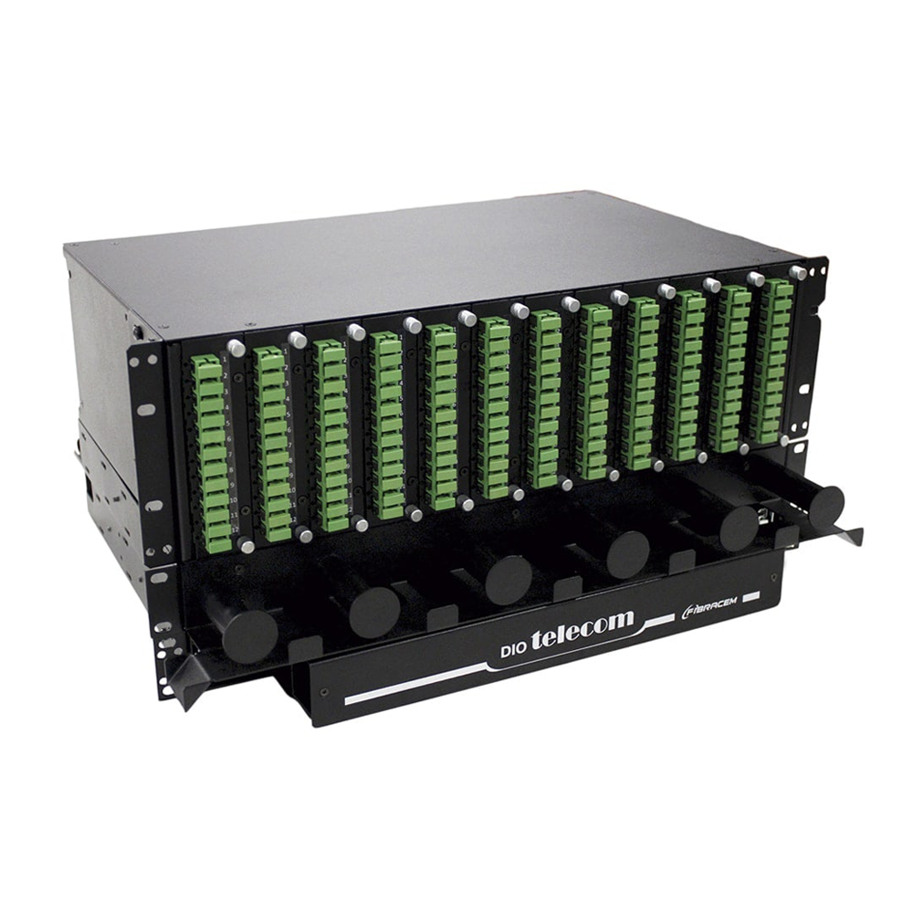 DIO TELECOM 144FO SC/APC SX SM 5U DI0467S00 FBC