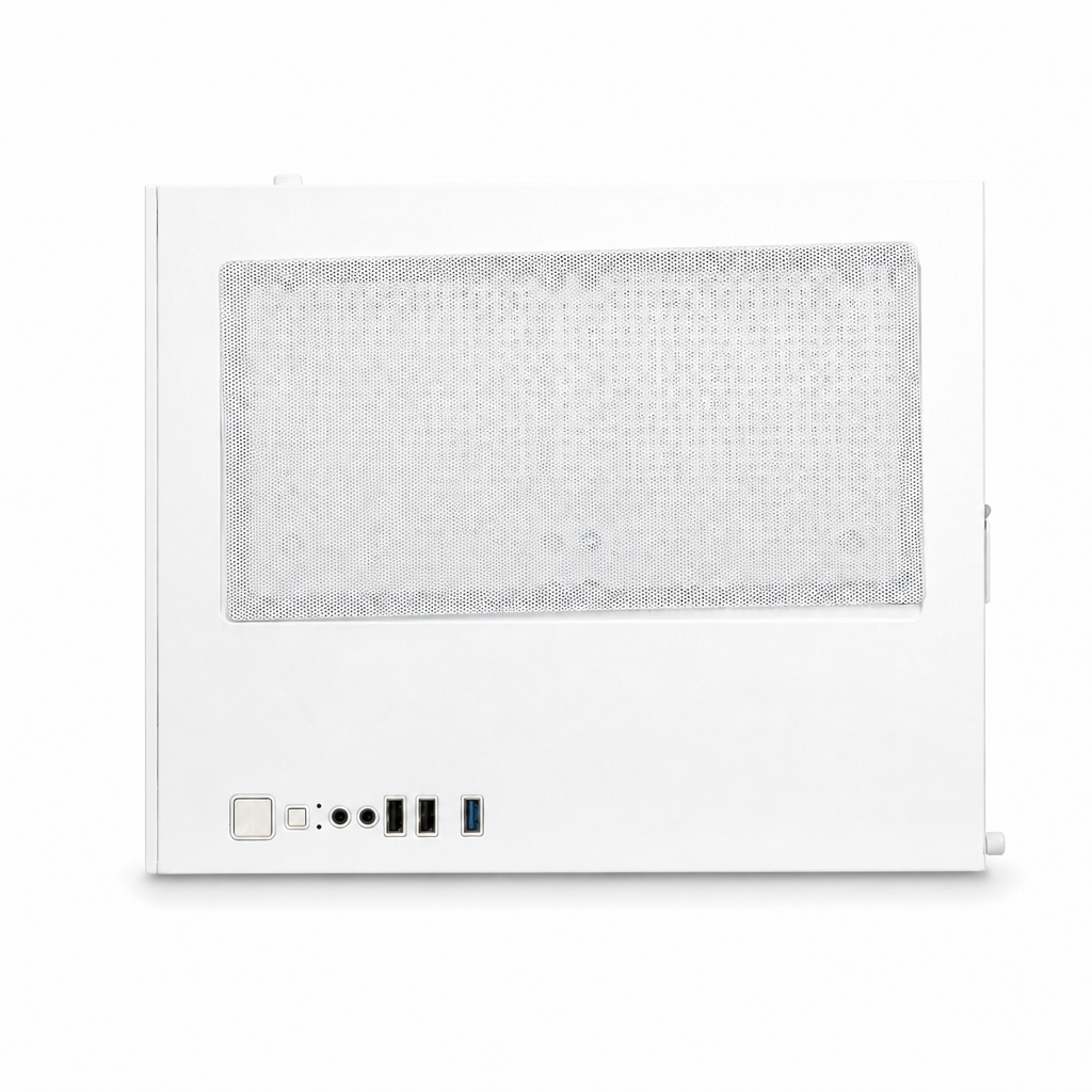 GABINETE DXGA275WH C/ LOGO 3 FANS RGB DUEX