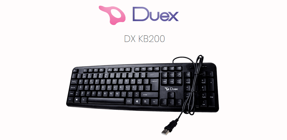 TECLADO DX KB 200 DUEX