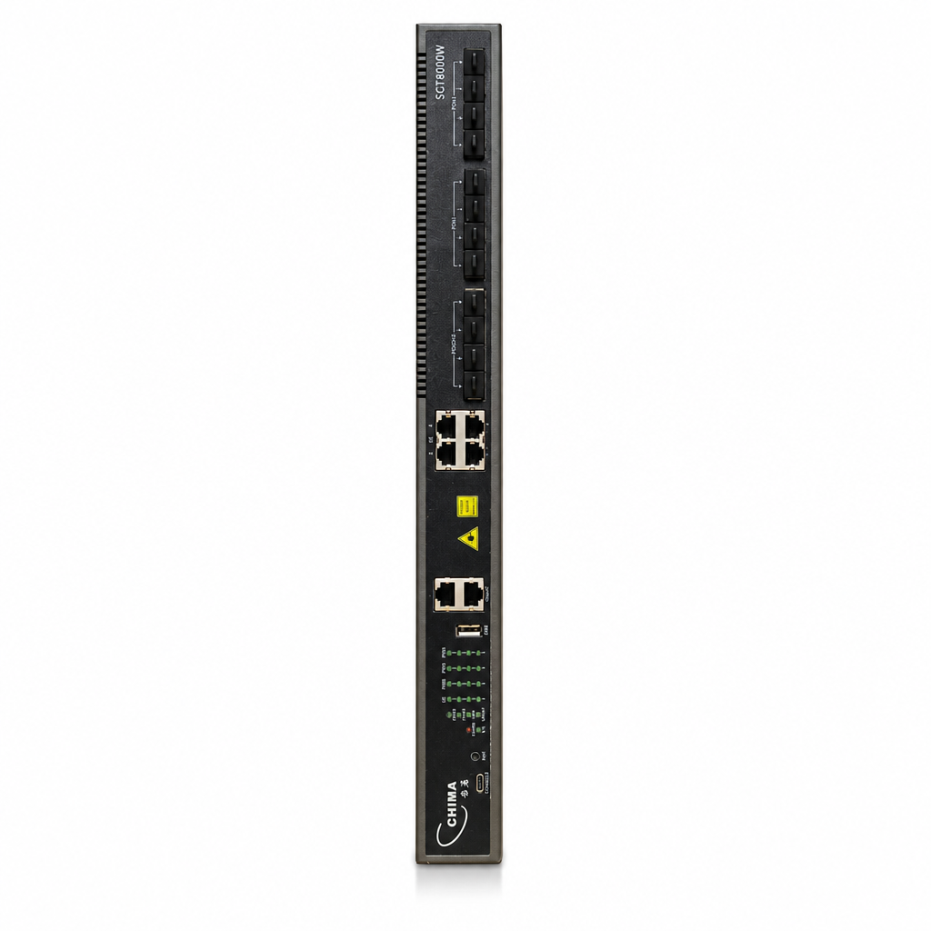 OLT 8 PORTAS GPON VAZIA AC/DC SGT8000W - CHIMA