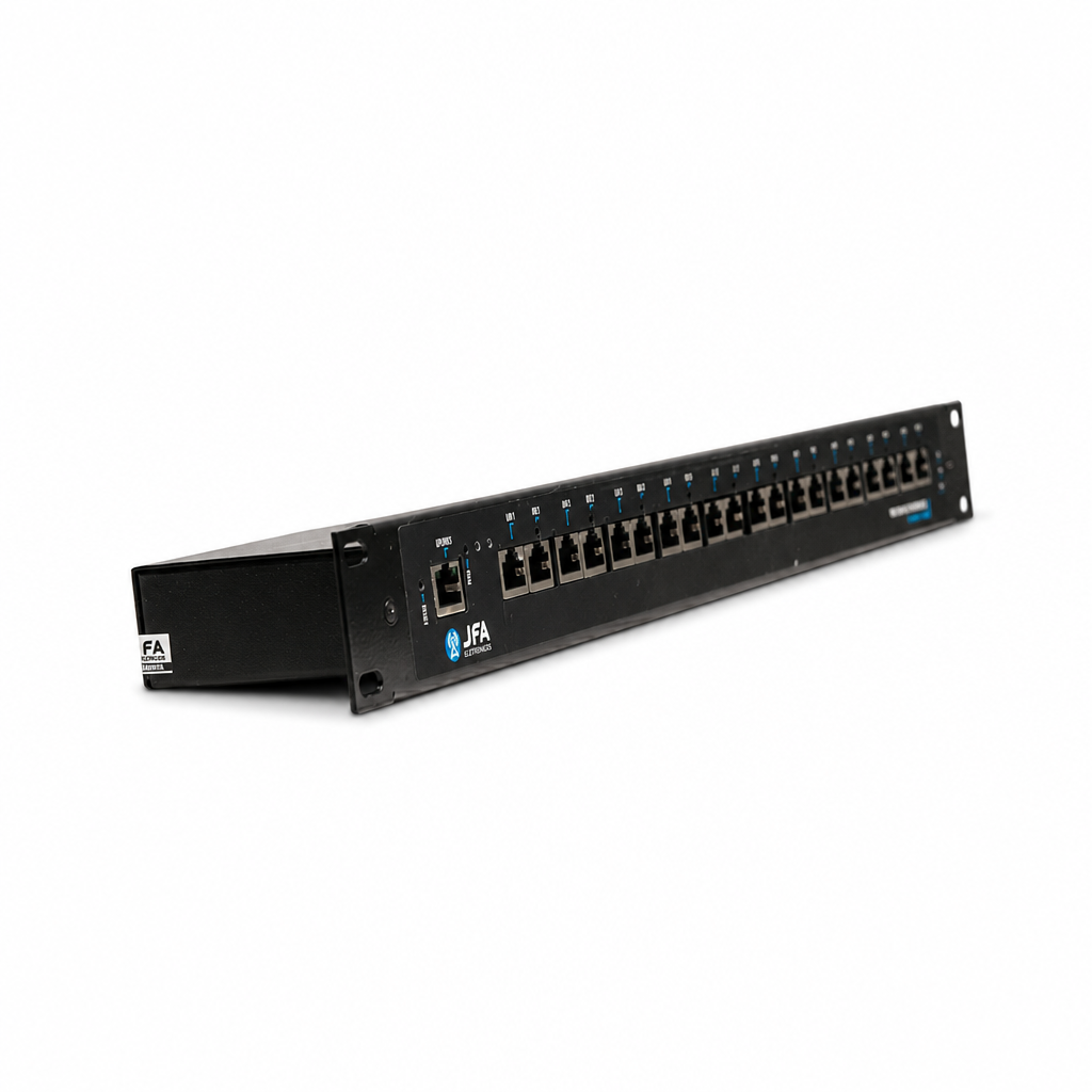 PATCH PANEL POE GIGA 10P GERENCIAVEL JFA